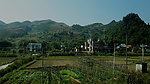 山村的楼群