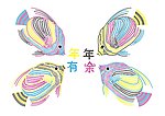 观赏鱼烫钻画