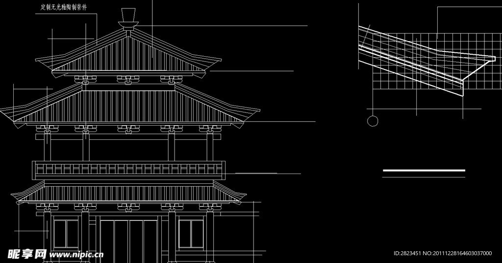 古建钟楼全图