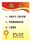 服装店 招聘