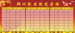 敬老院捐款光荣榜