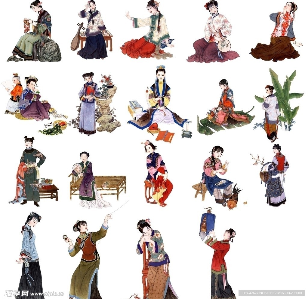 手绘人物