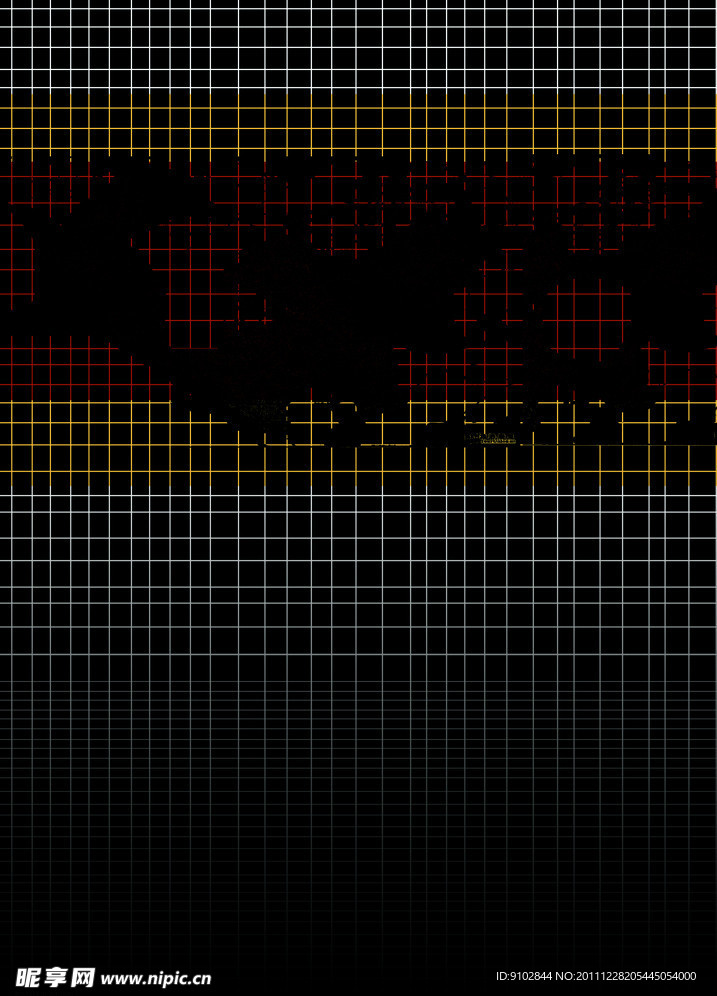黑色网格背景