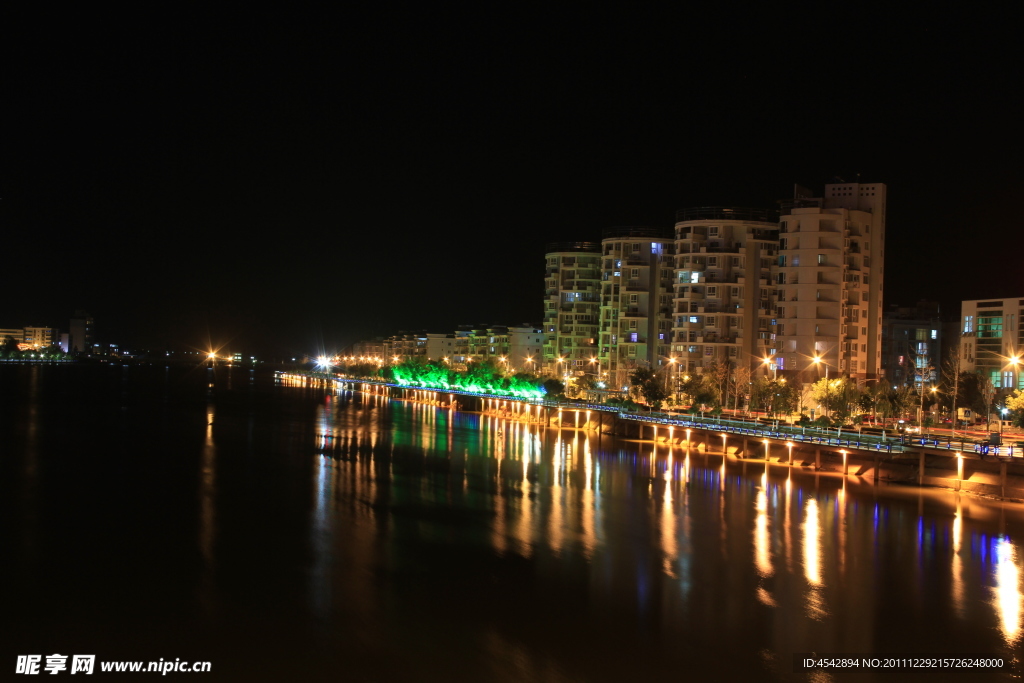 河西夜景