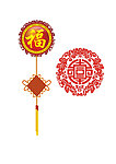 福 中国结