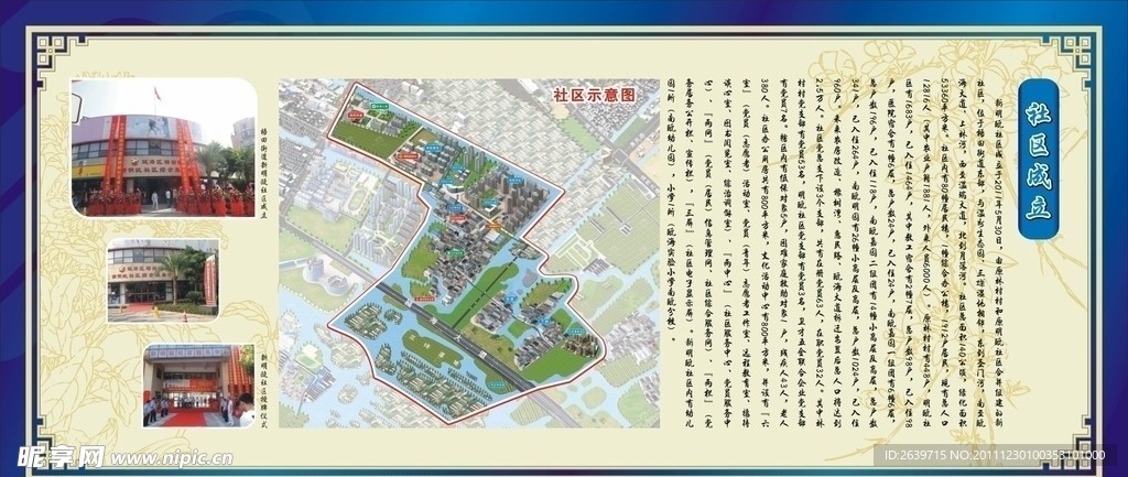 社区展板