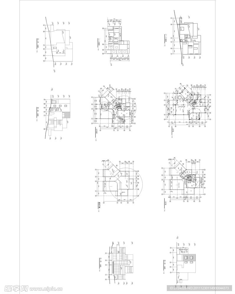 某度假区别墅建筑方案