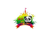 熊猫乐园标志