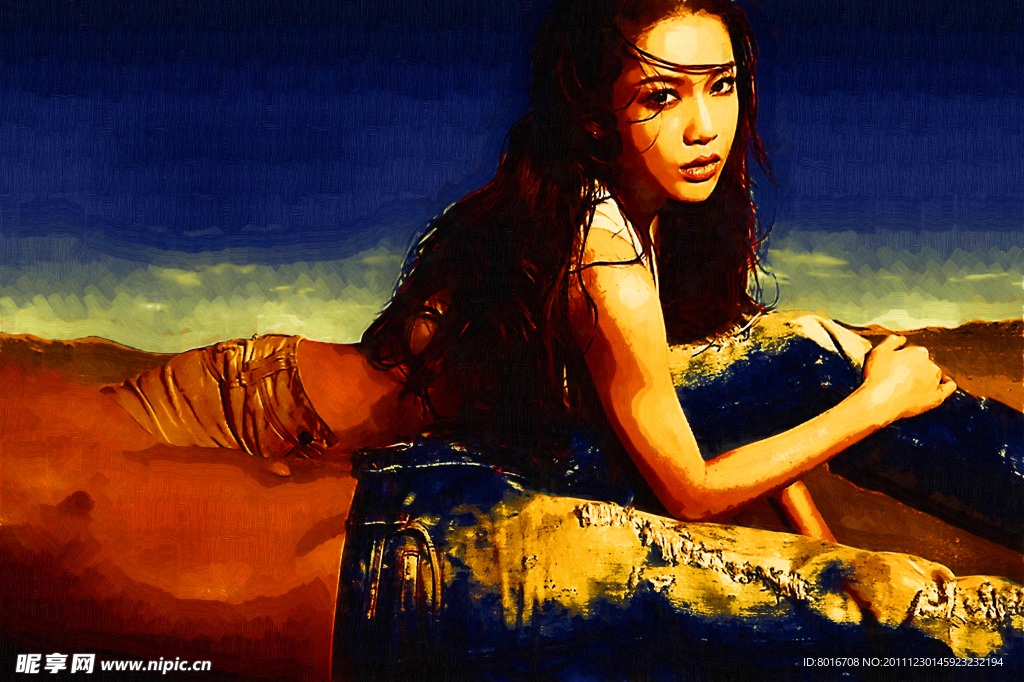 美女
