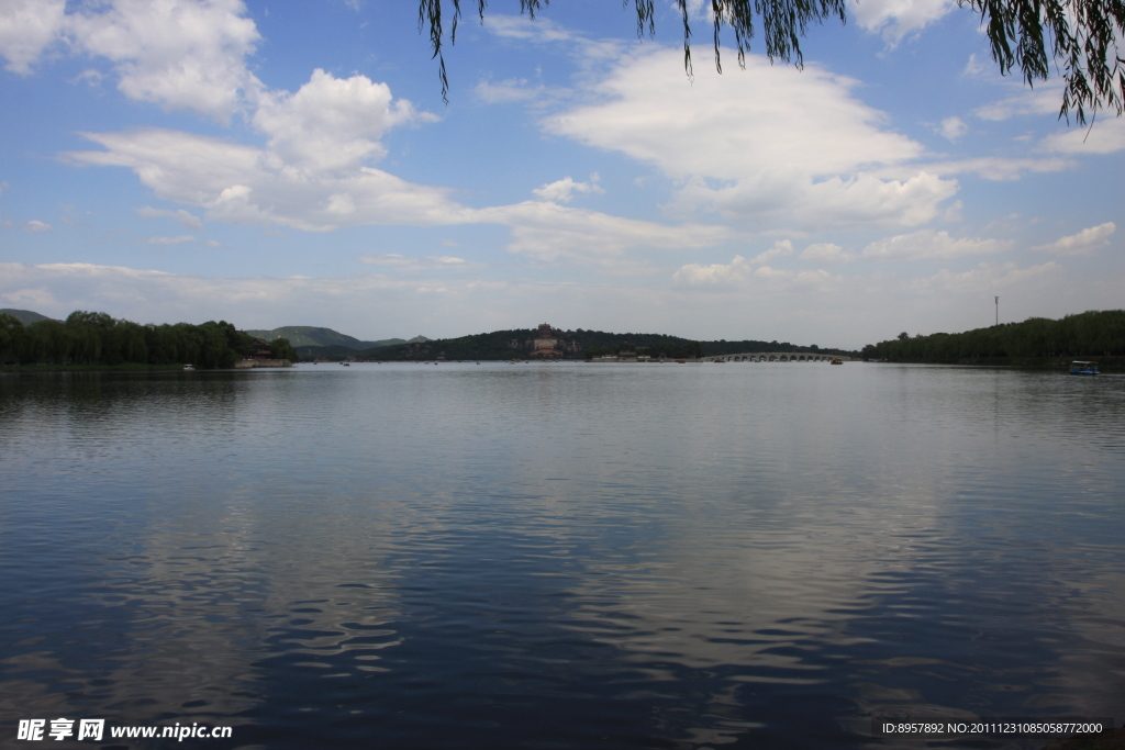 颐和园 万寿山昆明湖风景