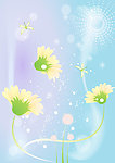 蜻蜓 花
