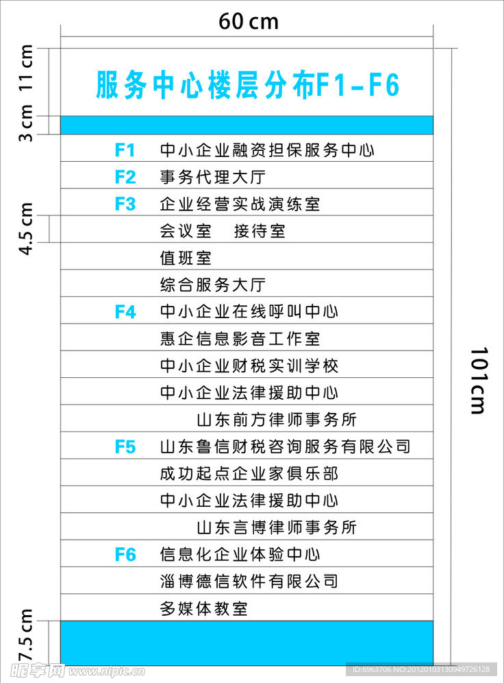 楼层分布