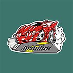 卡通跑车