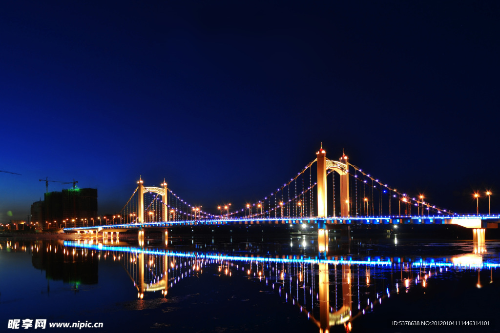 夜景桥