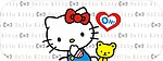 卡通图KITTY猫