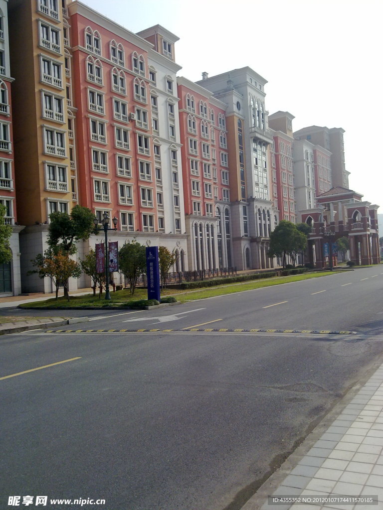 建筑 马路