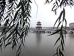 烟雨闻喜西湖