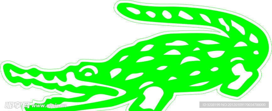 鳄鱼标志
