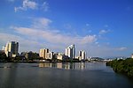 三亚河的风景