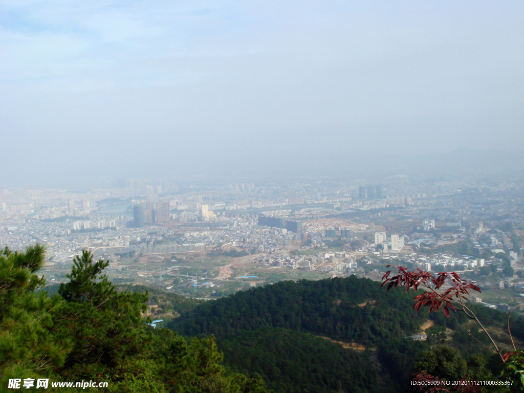 河源市全景