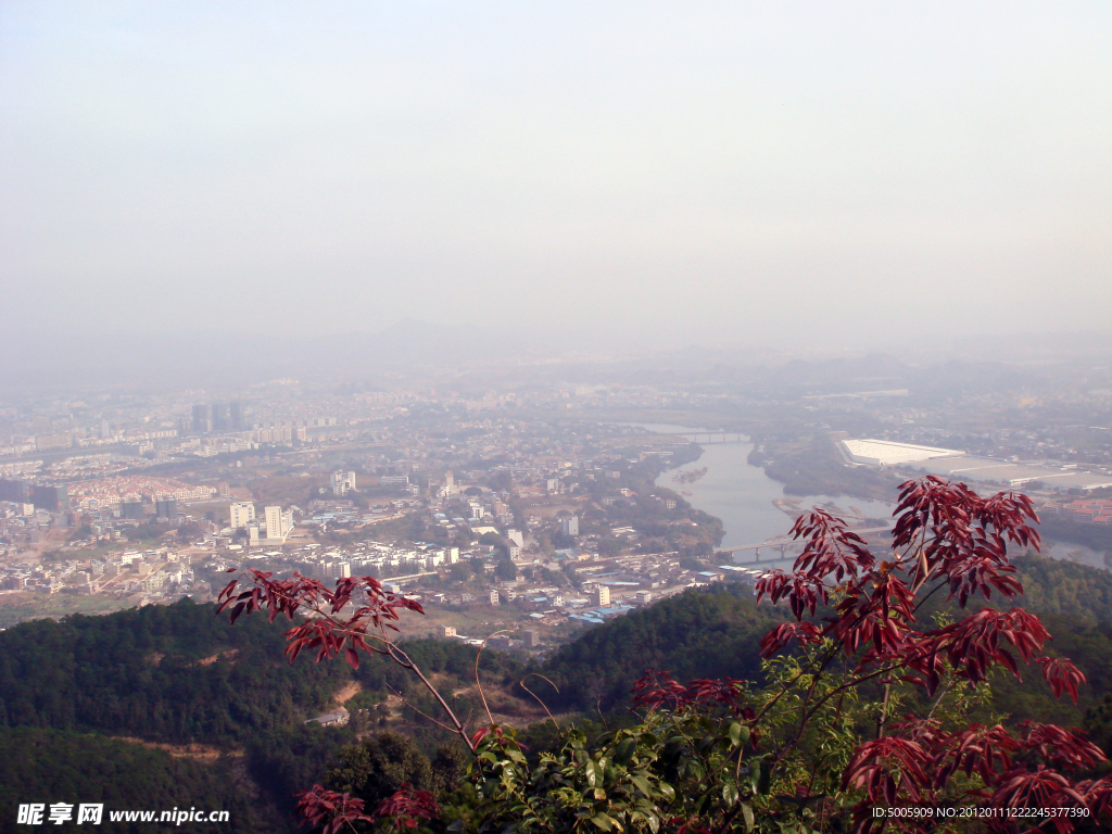 河源市全景