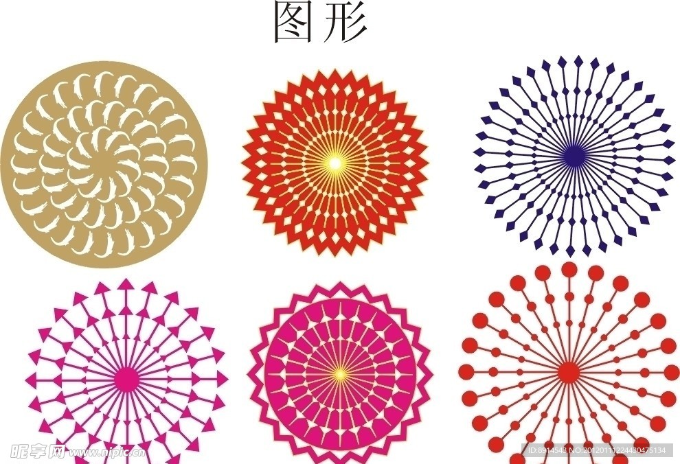 圆形图案