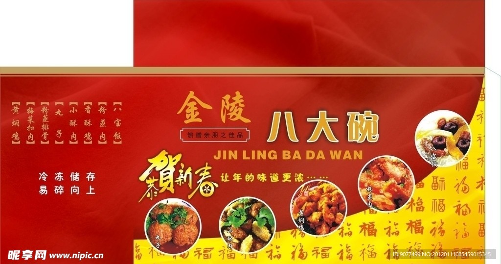 肉类包装盒