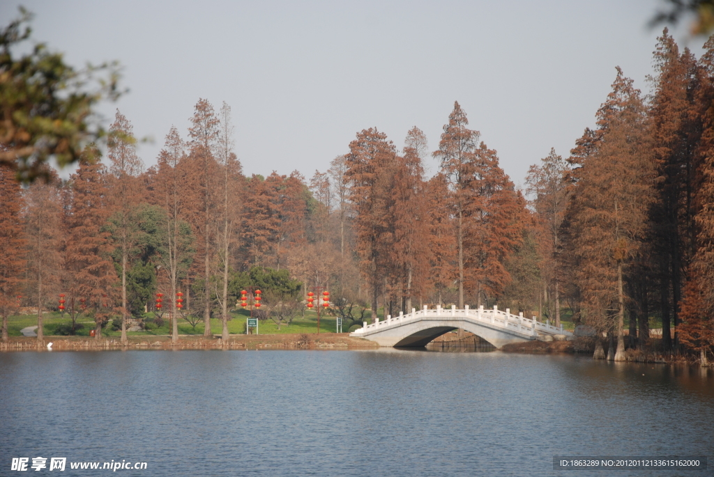 东湖秋景