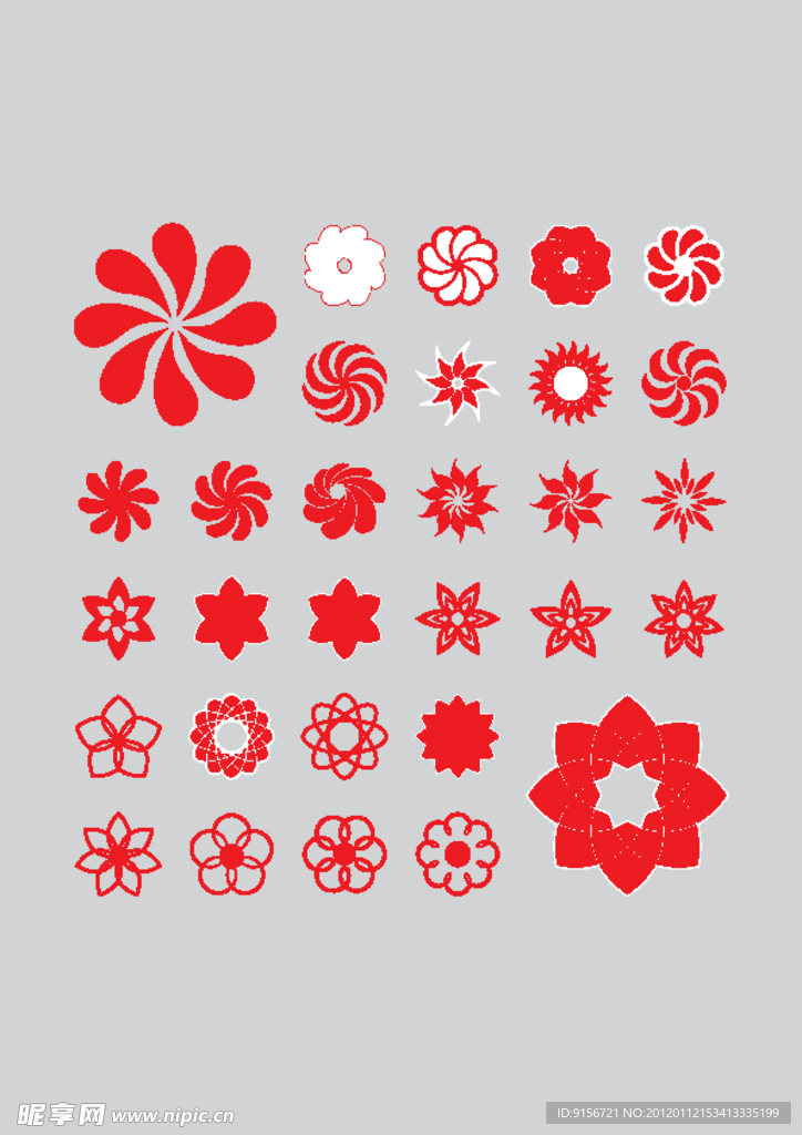 缤纷鲜花