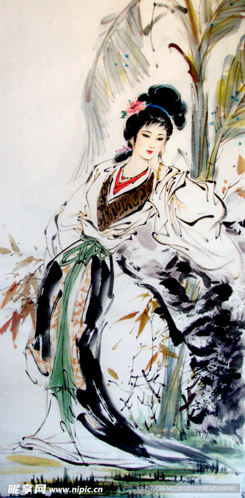 芭蕉仕女