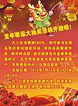 龙年幸运大抽奖活动