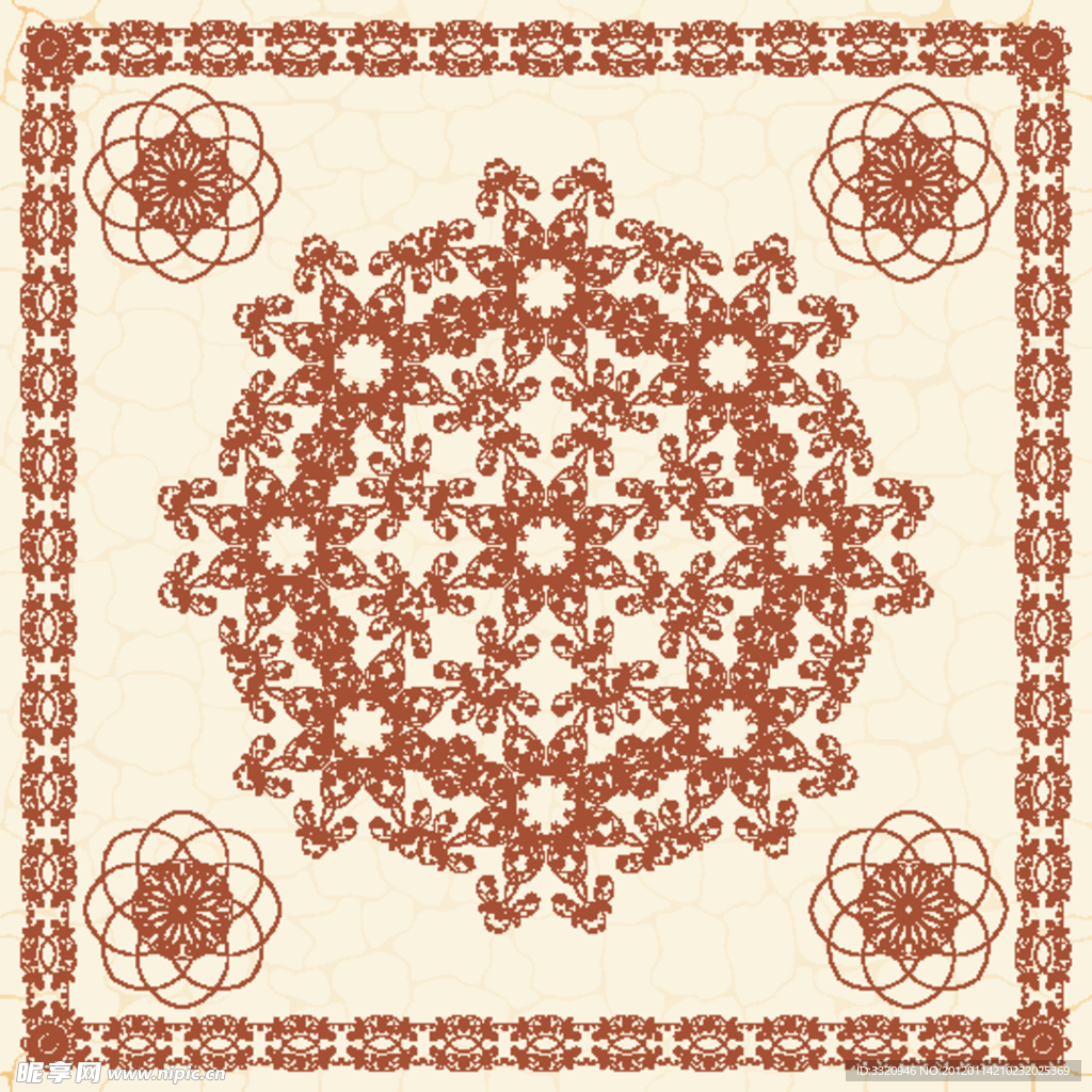 古典花纹边框