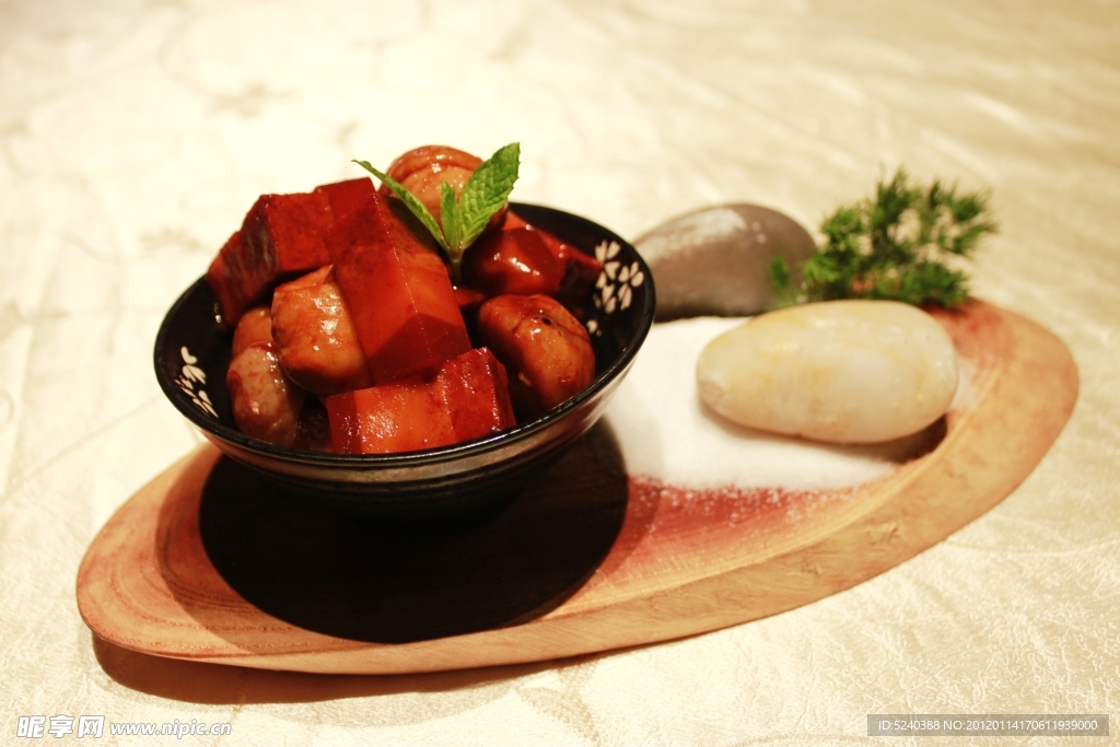 红烧素肉