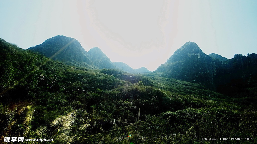山里的阳光