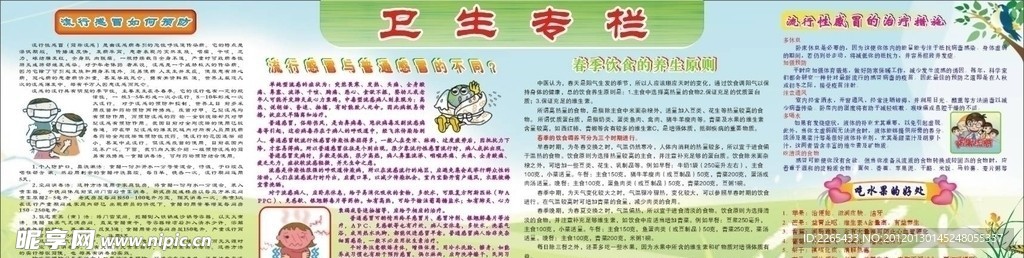 卫生墙报