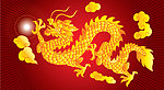 龙腾矢量图