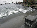 阴雨西湖一角