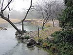 太子湾阴雨天