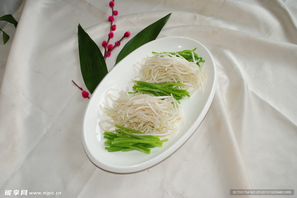 青椒豆芽