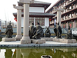 诸葛亮舌战群儒雕塑