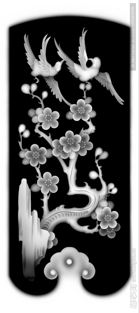 浮雕灰度图