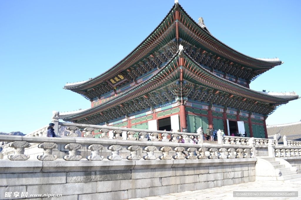 韩国故宫勤政殿