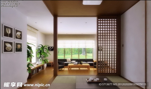 客厅模型