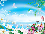 山水花鸟图