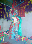 三只眼塑像