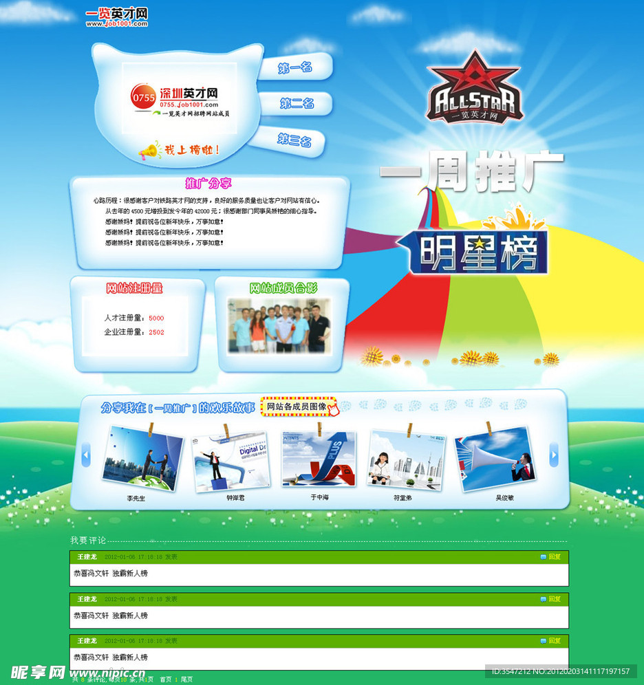 专题页面