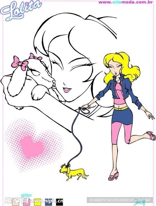 时尚美女
