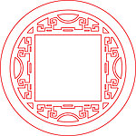 镂空图