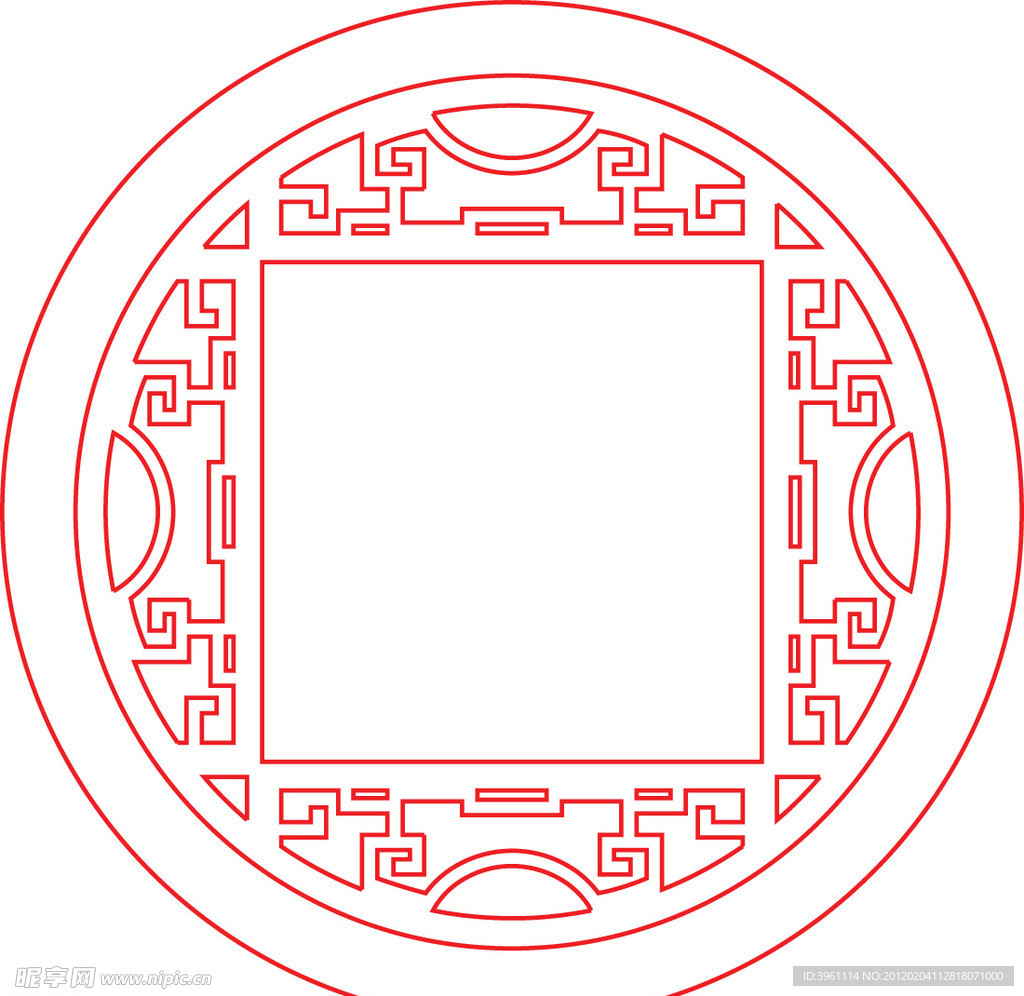 镂空图