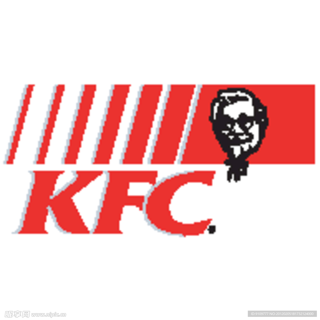 国际知名LOGO标识KFC肯德基